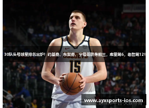 30队头号球星排名出炉！约基奇、东契奇、字母哥跻身前三，库里第6，老詹第12！