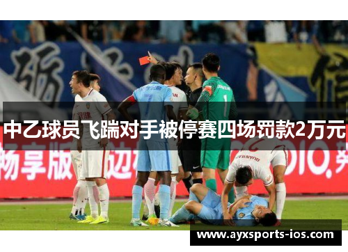 中乙球员飞踹对手被停赛四场罚款2万元